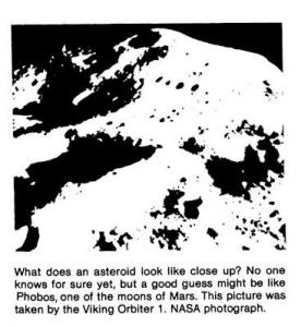SSI Newsletter Q2 1982 image for Guest Column. Imges source NASA, text SSI
