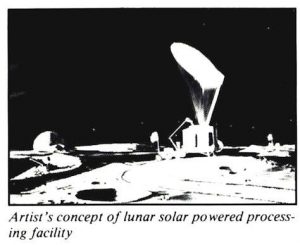 Space Studies Institute Newsletter 1989 MayJune image lunar