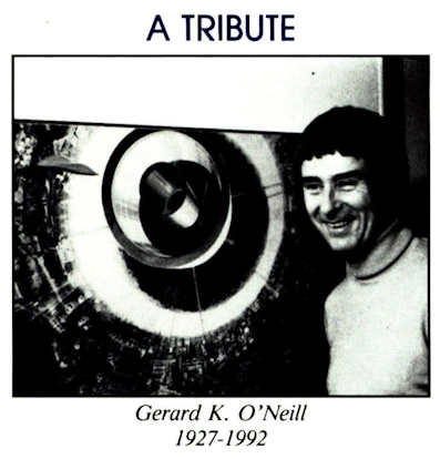 Space Studies Institute Newsletter 1992 MayJun image 1 Gerard K O'Neill tribute