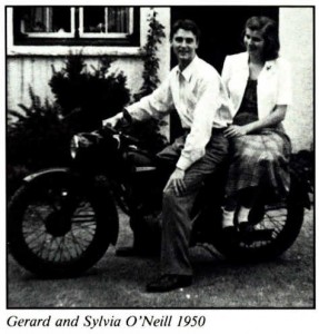 Gerard K. O'Neill and Sylvia O'Neill 1950