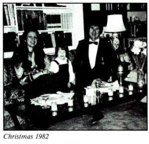 Gerard K. O'Neill and Tasha O'Neill Christmas 1982