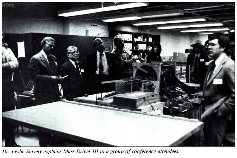 Space Studies Institute Newsletter 1995 Q4 image 10 Mass driver