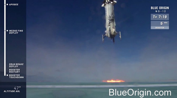 History Made Today By Blue Origin.