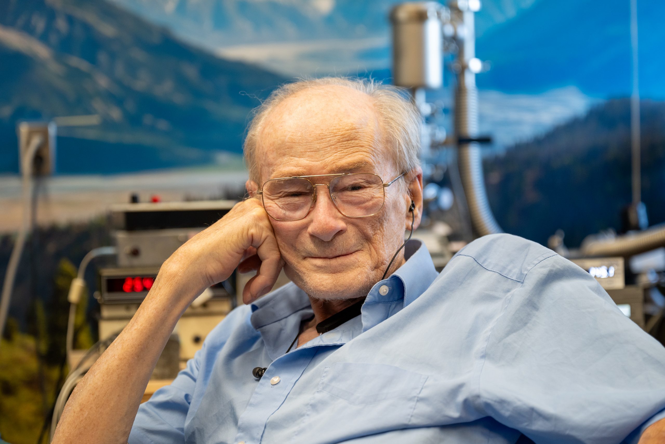 Dr. James Woodward in his lab at CSUF 2024